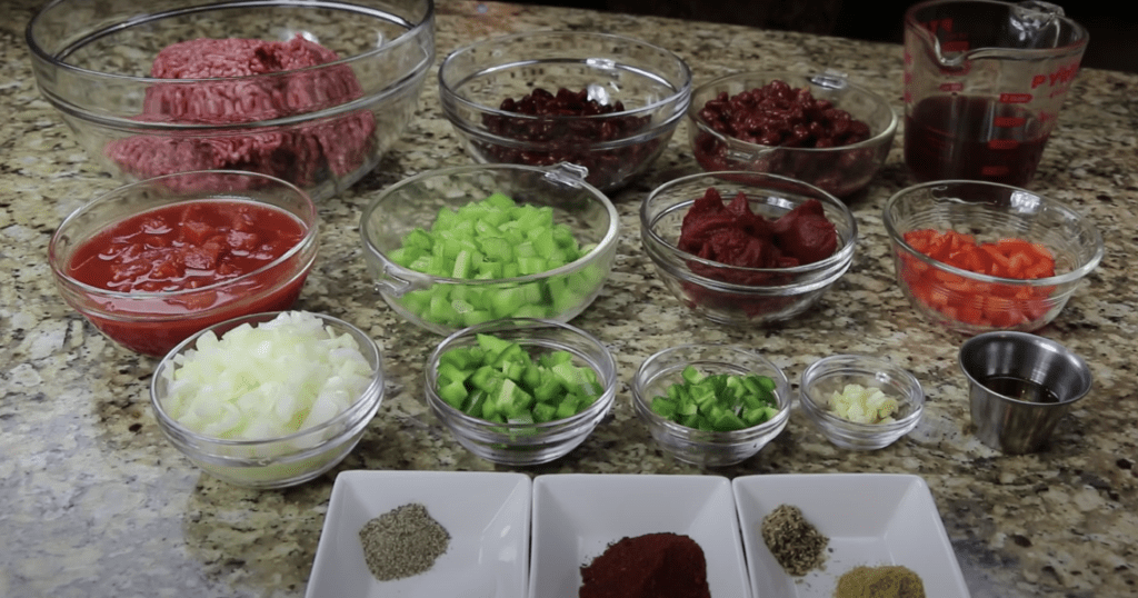 Ingredients for The Best Chili Recipe