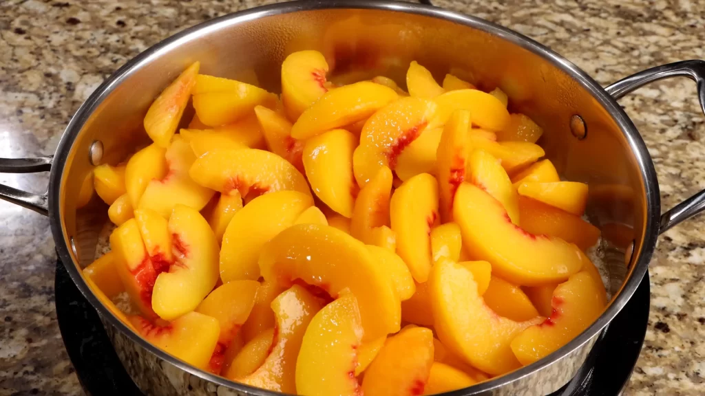 Peaches for Southern Peach Cobbler