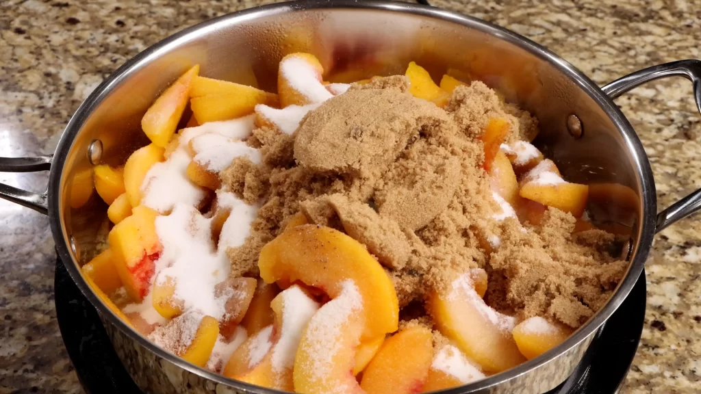 Peaches for Peach Cobbler