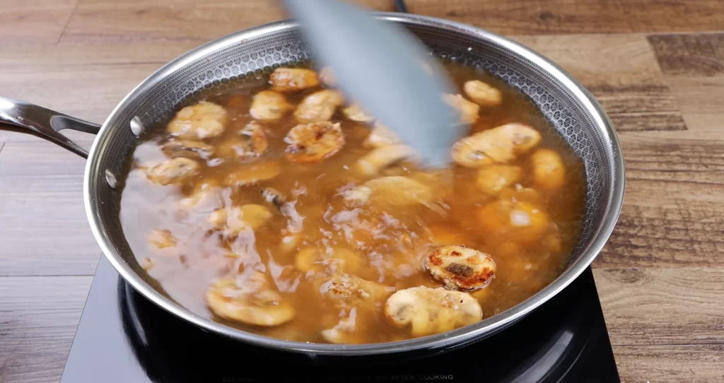Preparing Beef Stroganoff