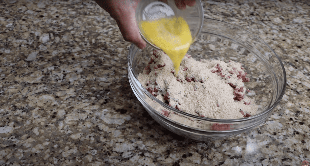 ground beef egg bread crumbs