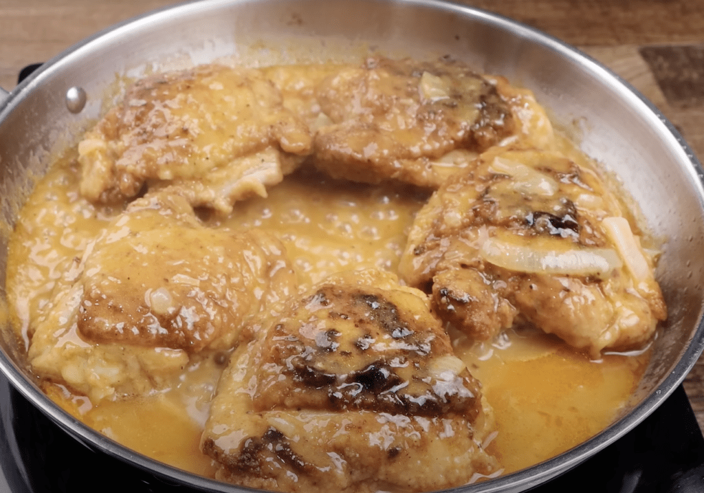 smothered chicken