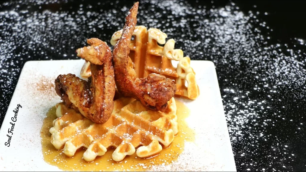 Chicken and waffles