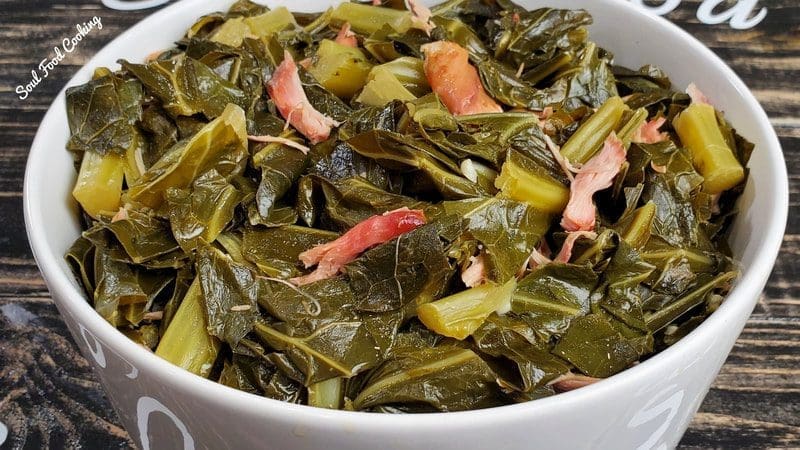 collard greens as a side for chitlins