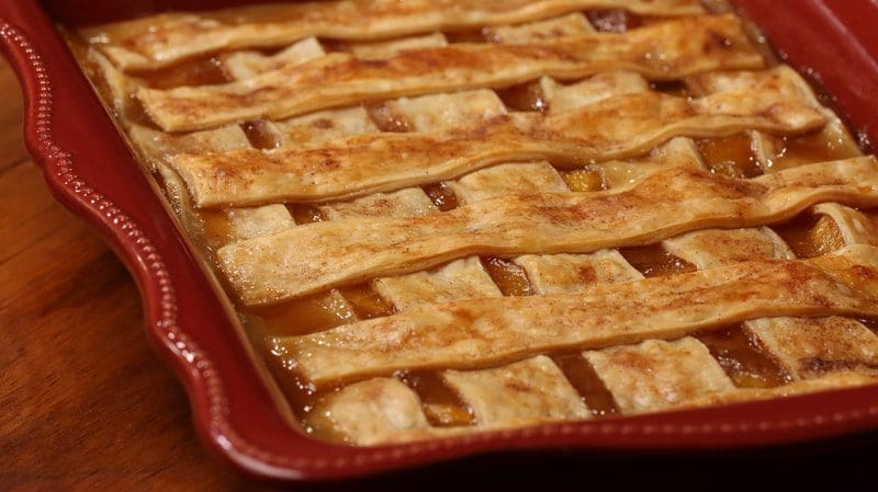 Peach cobbler dessert recipe