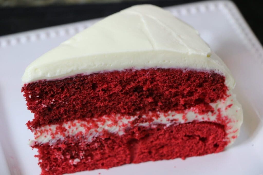 Red Velvet Cake  for Christmas potluck