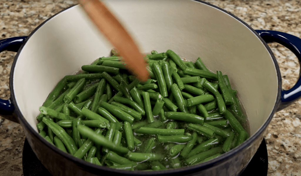 Green beans and potatoes