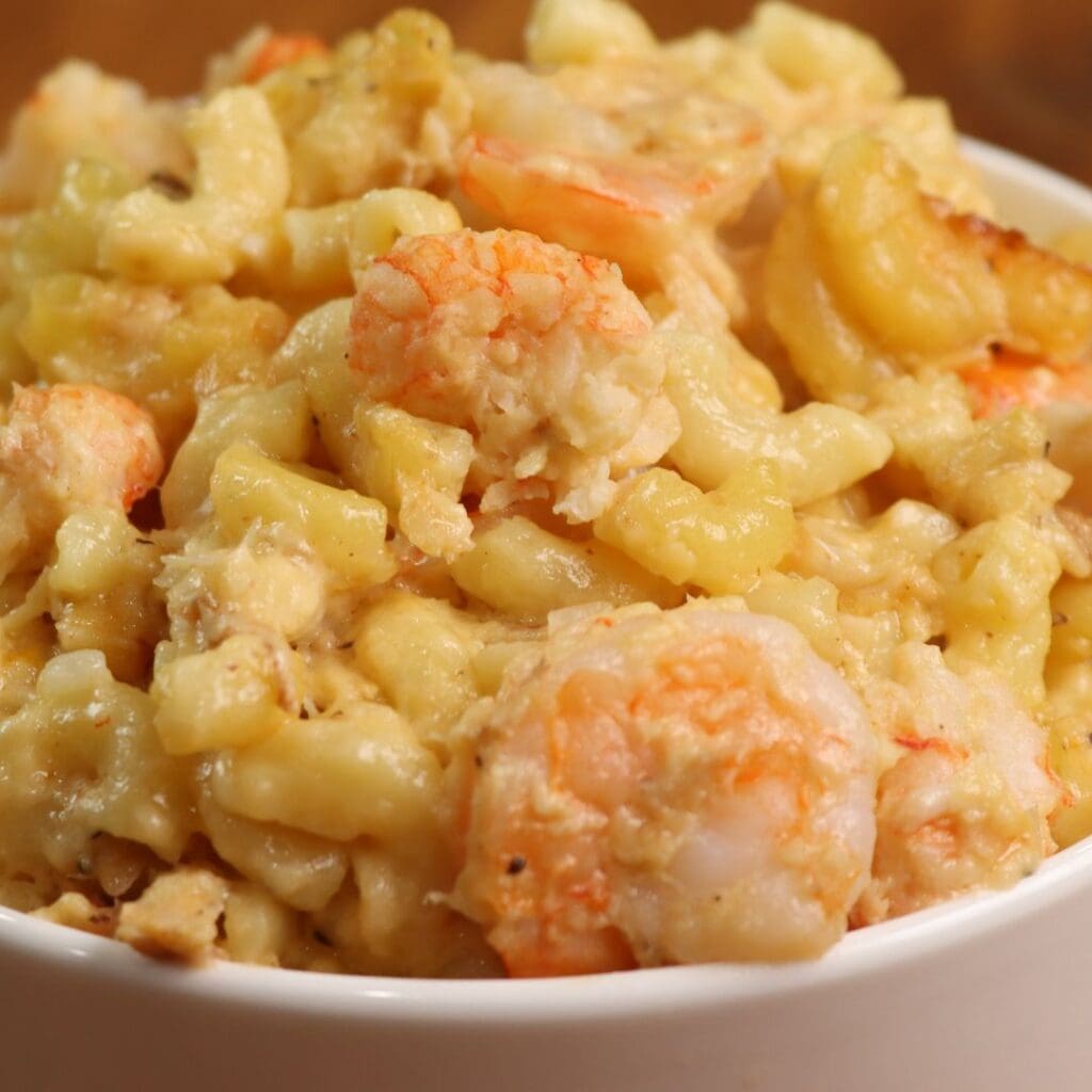 Seafood Mac and Cheese