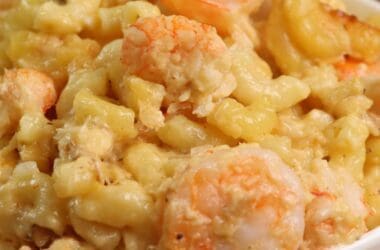 Seafood Mac and Cheese