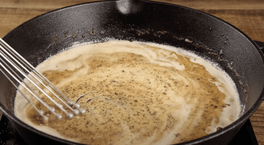 Flour and oil for gravy