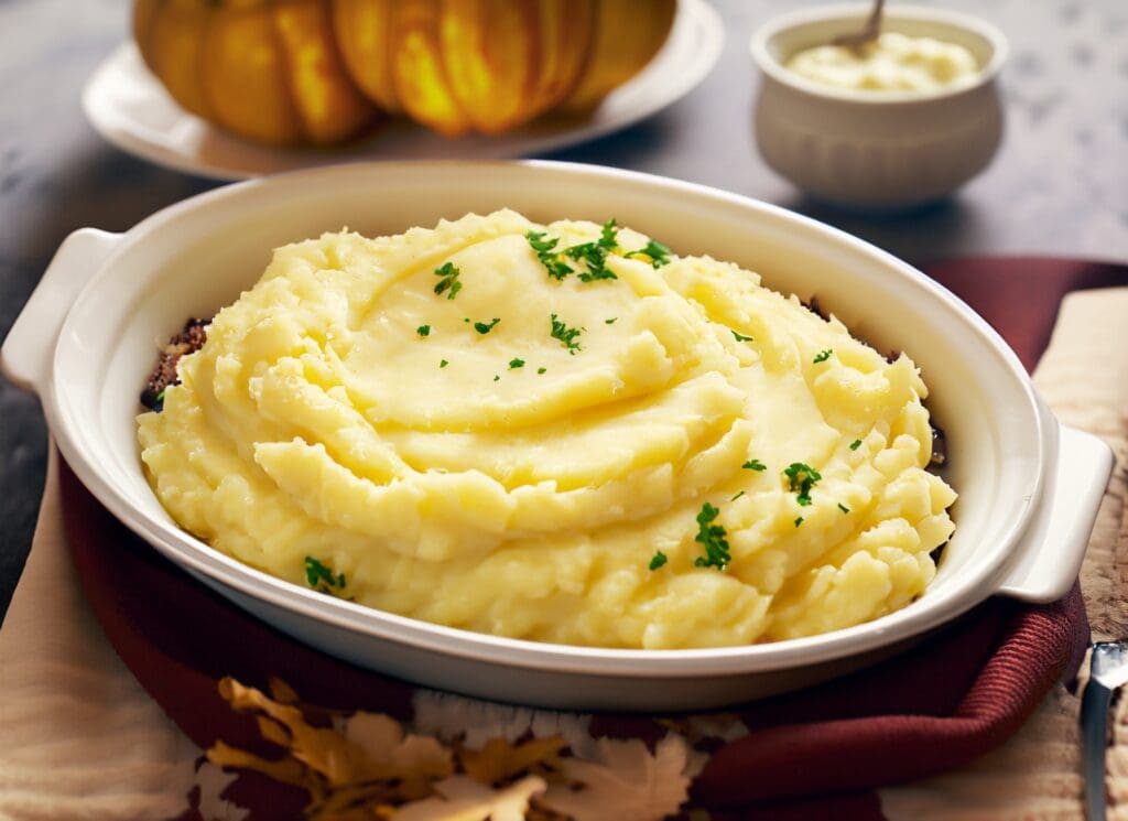 mashed potatoes