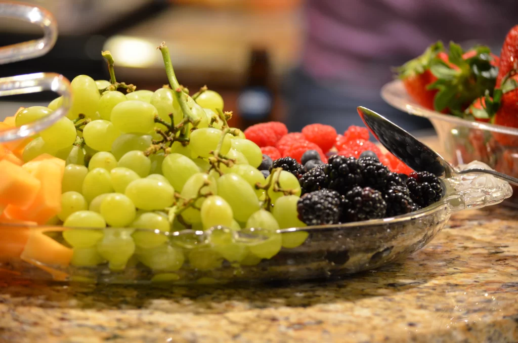 fresh fruit platter