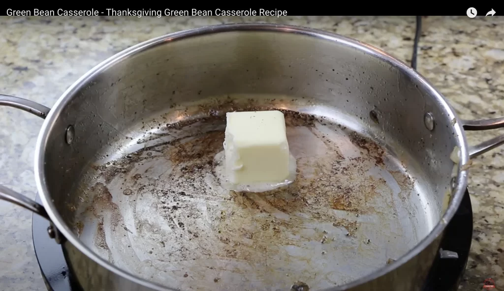 Melting butter