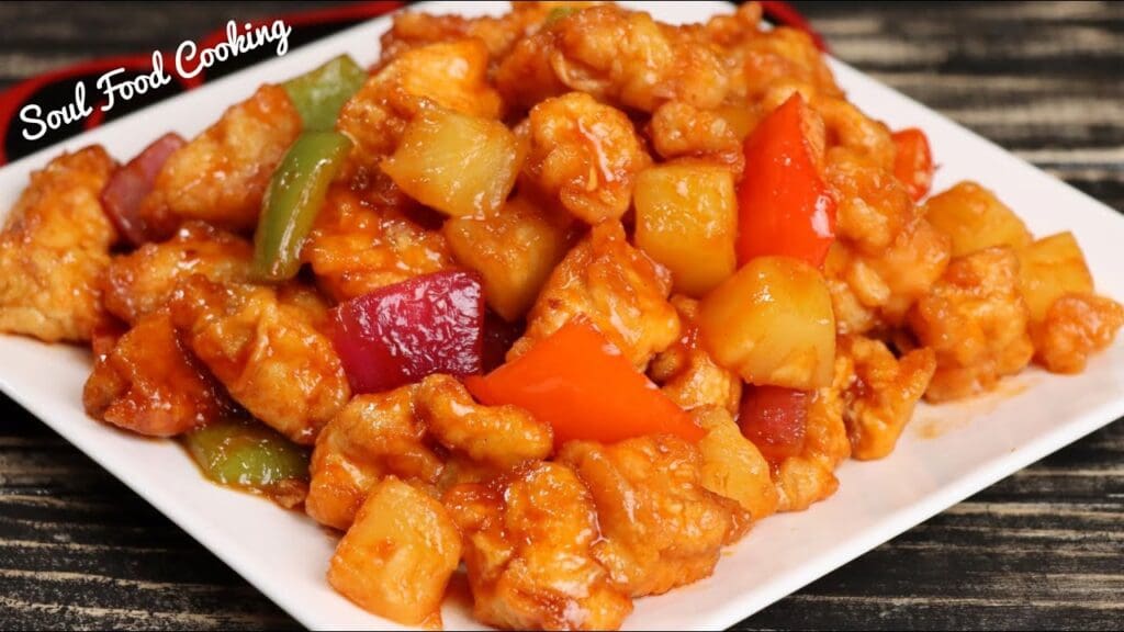 sweet and sour chicken