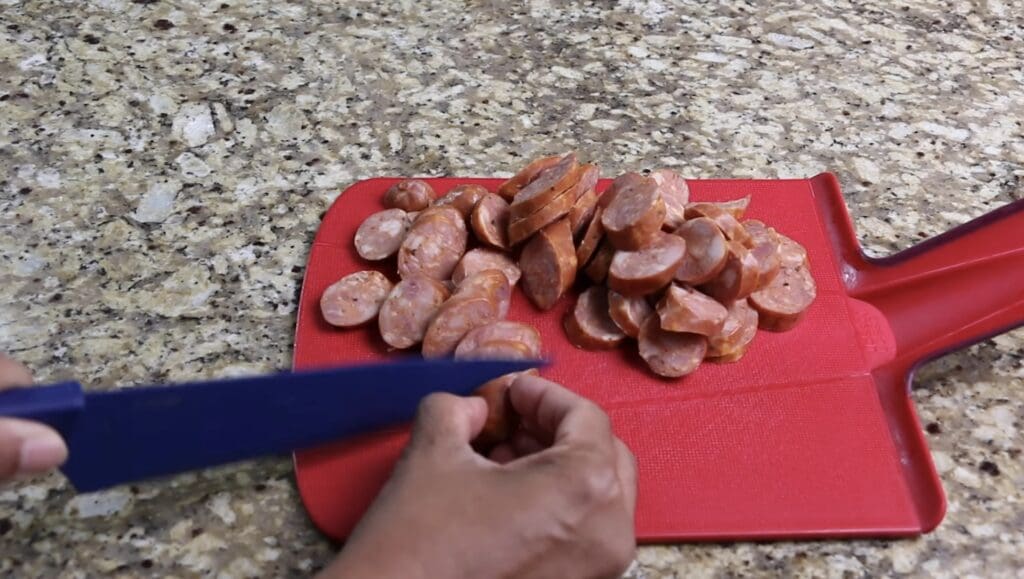 andouille sausage  