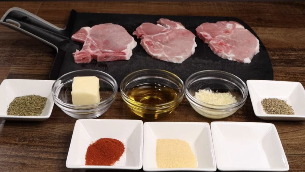 Ingredients for Pork Chops