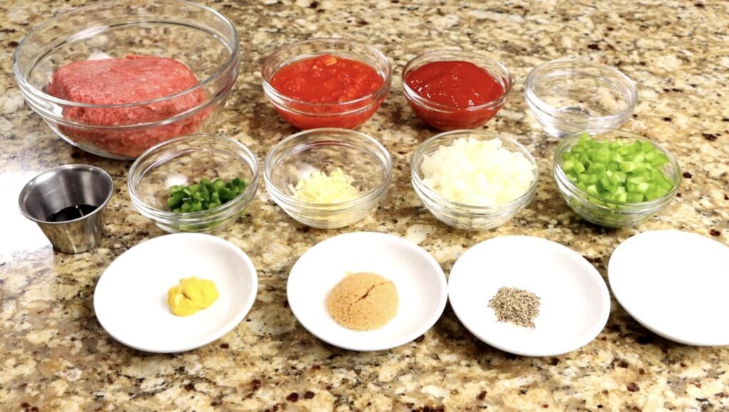 ingredients for sloppy joe recipe