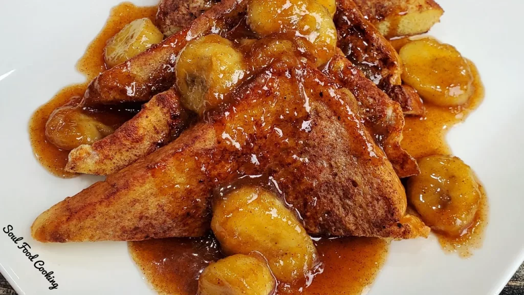 banana foster french toast