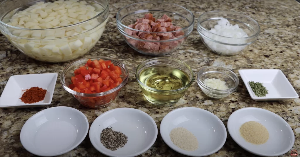 ingredient for breakfast potatoes