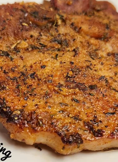 Garlic Butter Pork Chops