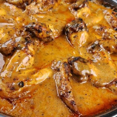 Smothered Chicken wings