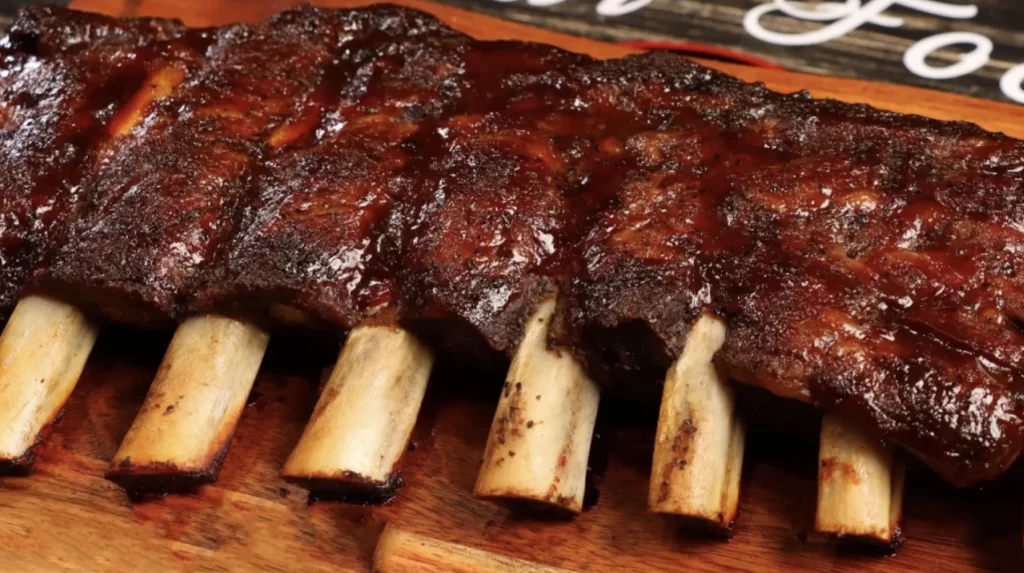 Oven Baked BBQ Beef Ribs easy dinner idea