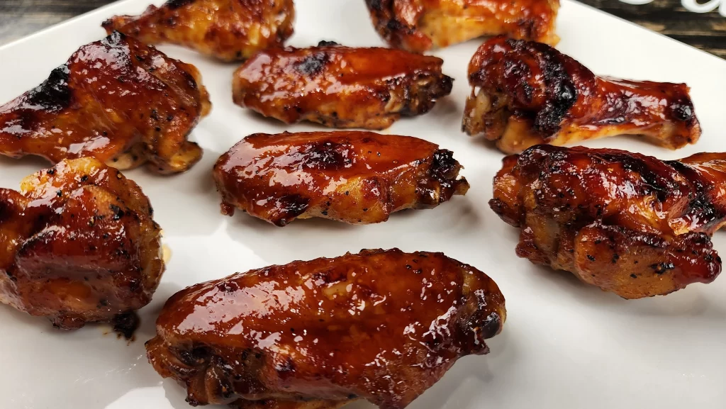 Honey bbq wings