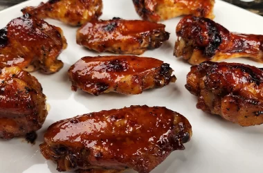 Honey bbq wings