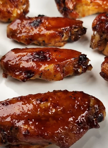 Honey bbq wings