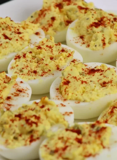 deviled eggs