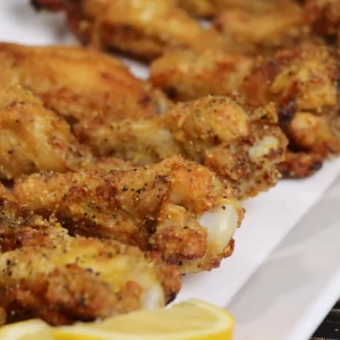 Air Fryer Lemon Pepper Wings