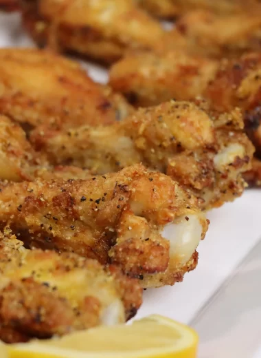 Air Fryer Lemon Pepper Wings