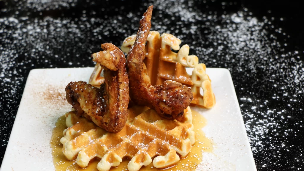 Chicken and waffle