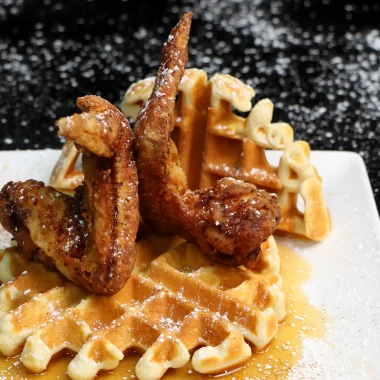 Chicken and waffle