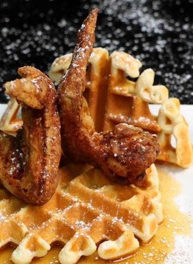 Chicken and waffle