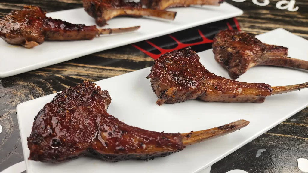 Honey Glazed Lamb Chops