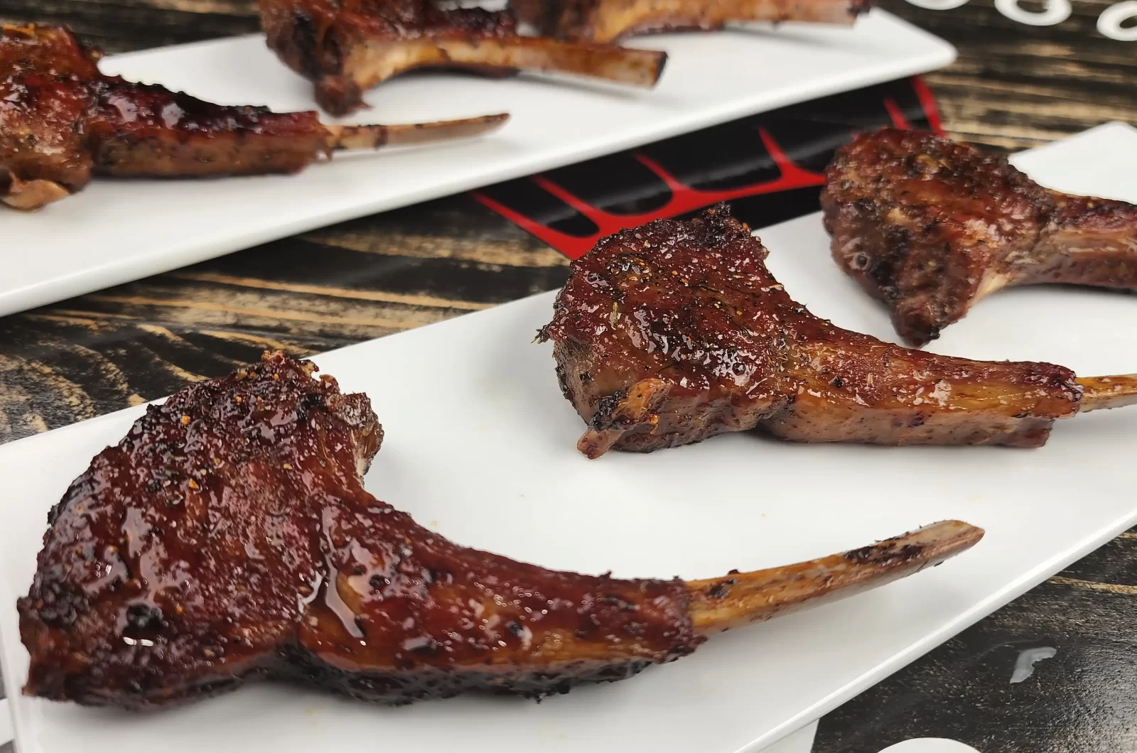 Honey Glazed Lamp Chops