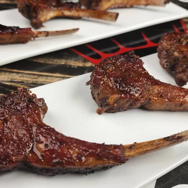 Honey Glazed Lamb Chops