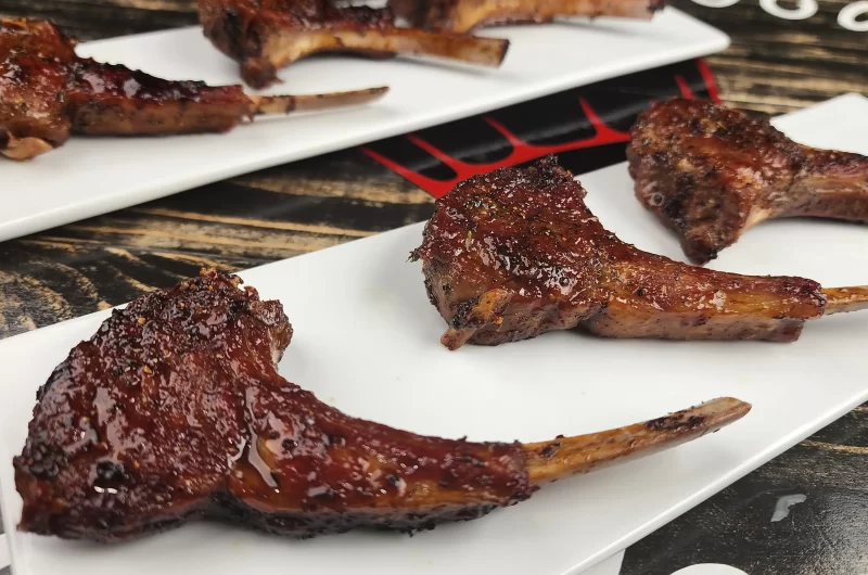 Honey Glazed Lamb Chops