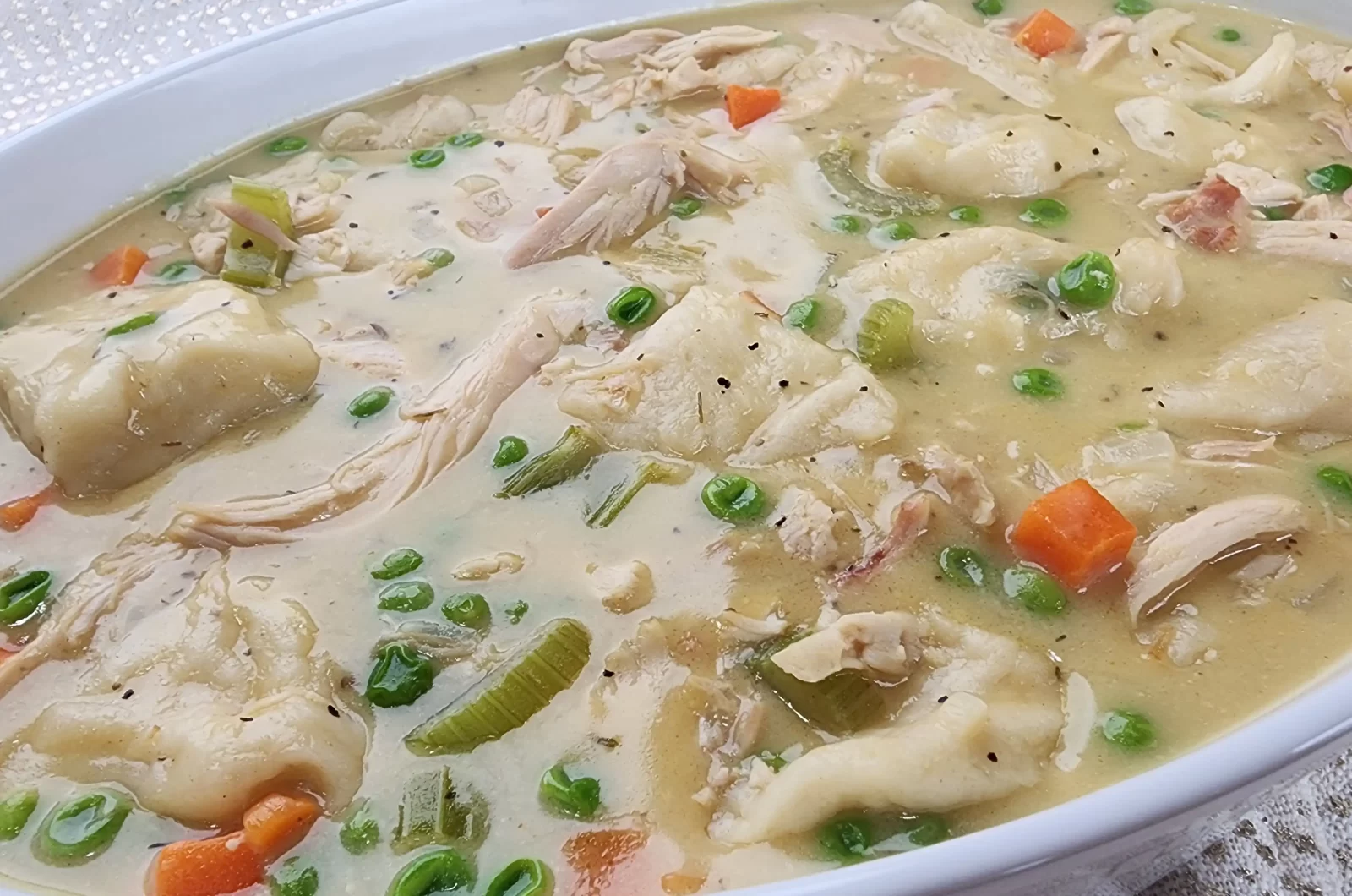 The BEST Chicken and Dumplings Recipe You Will Ever Make!