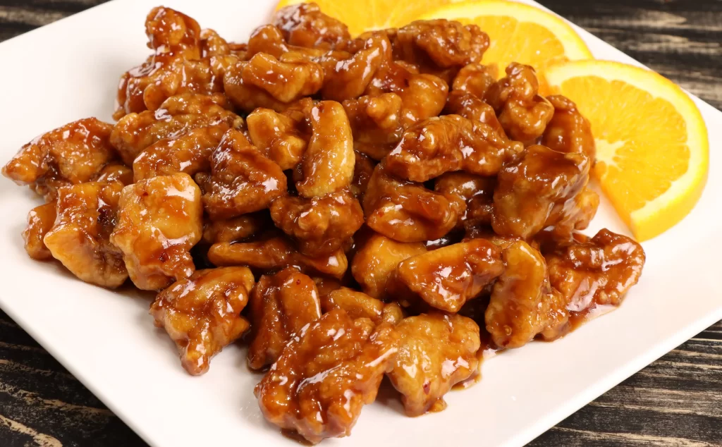 Orange chicken