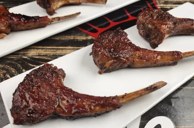 Honey Glazed Lamb Chops
