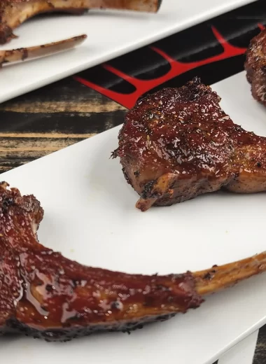 Honey Glazed Lamb Chops