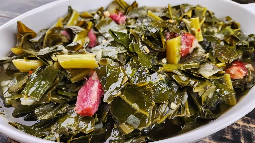 Slow Cooker Collard Greens