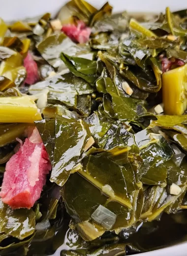 Slow Cooker Collard Greens