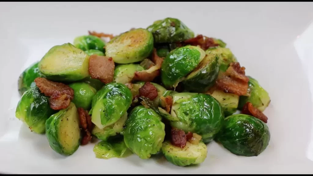 Brussel Sprouts with bacon