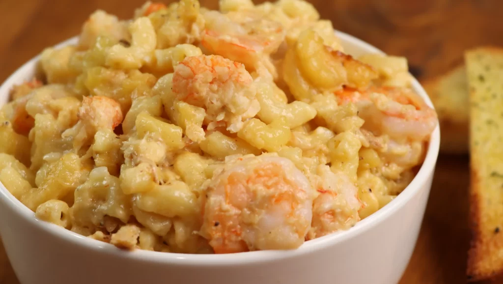 seafood mac and cheese