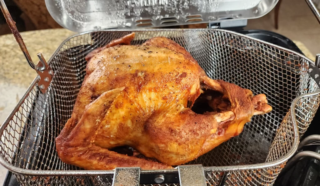 Deep fried turkey 