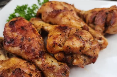 Oven baked Chicken legs