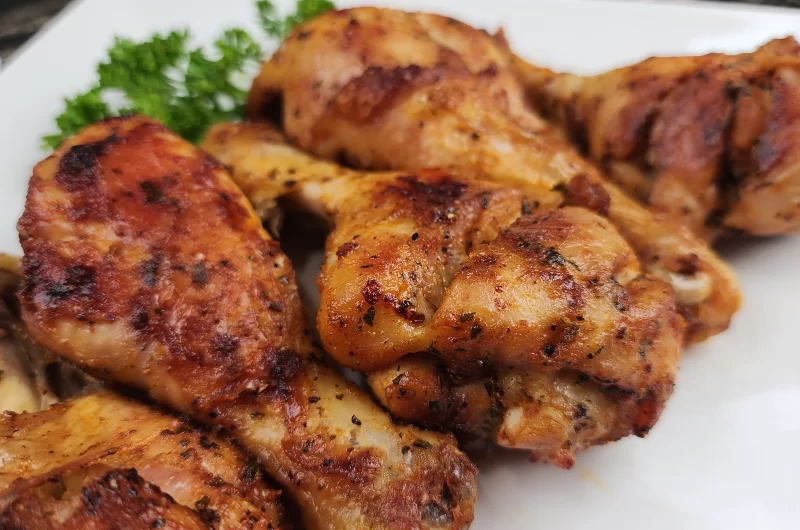 Oven baked Chicken legs